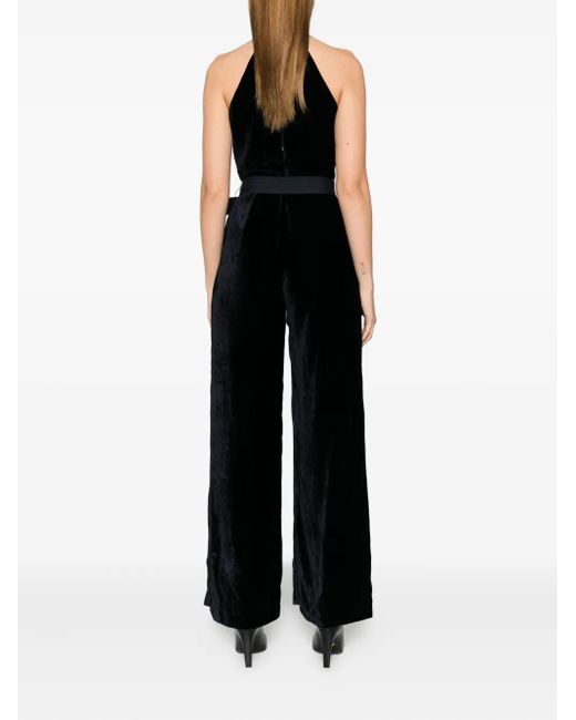 Peserico Black Belted Jumpsuit