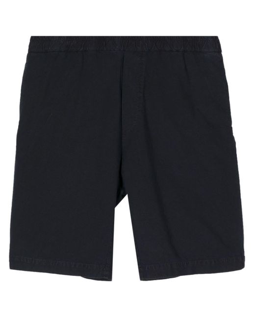 Barena Black Cotton Chino Shorts for men