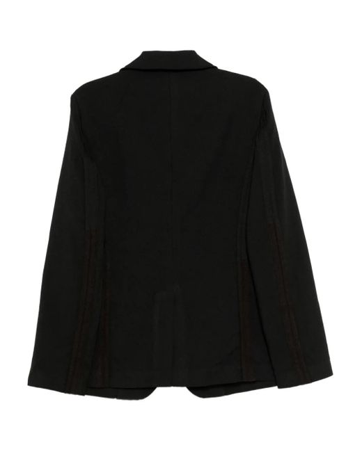 COMME DES GARÇON BLACK Black Single-Breasted Jacket