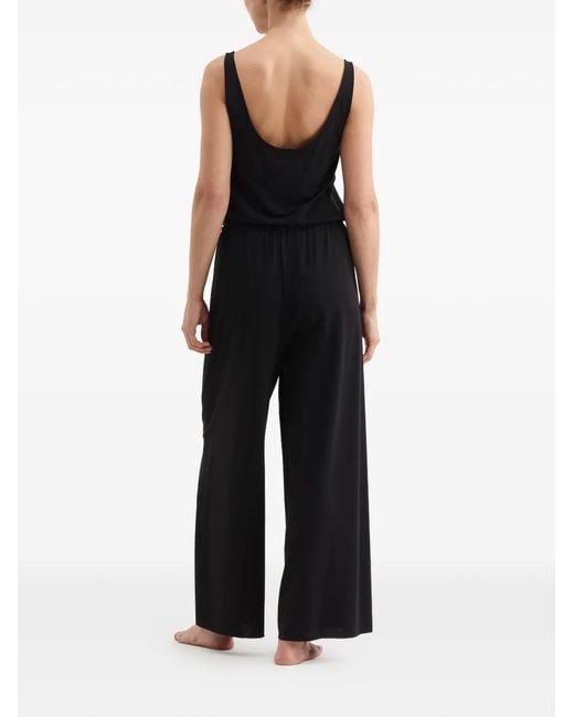 Eres Black Drawstring Zelie Trousers