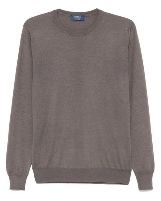 Pull Argentina Fedeli pour homme en coloris Gray