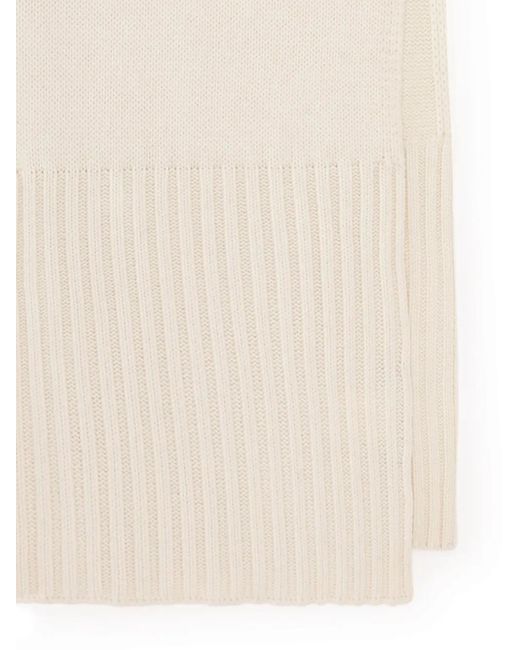 Dolce & Gabbana Natural Dna Rectangle Knitted Scarf