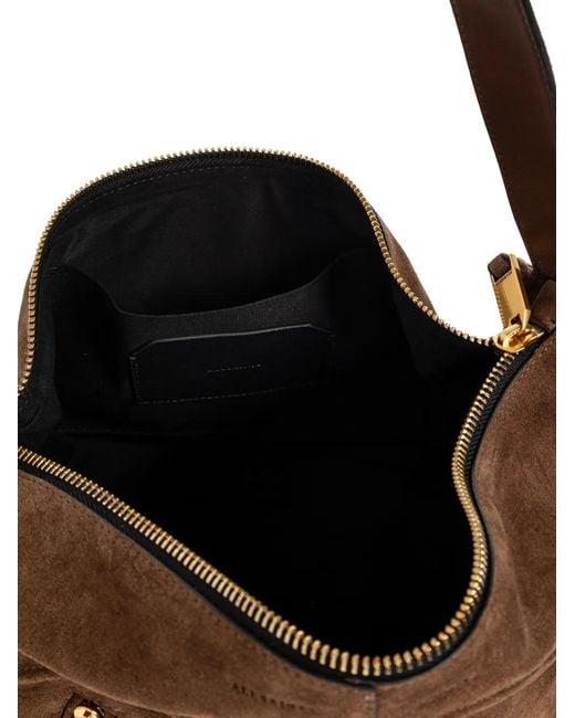 AllSaints Brown Jean Rey Shoulder Bag