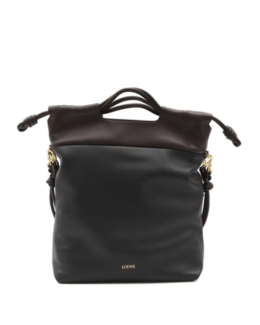 Loewe Black Flamenco Knot Tote Bag