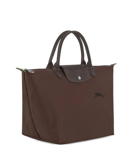 Borsa Tote Le Pliage Media di Longchamp in Brown
