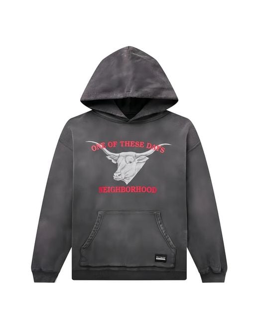 Neighborhood Gray X One Of These Days Graphic Hoodie for men