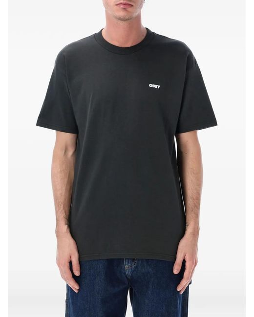Obey Black Future T-Shirt for men