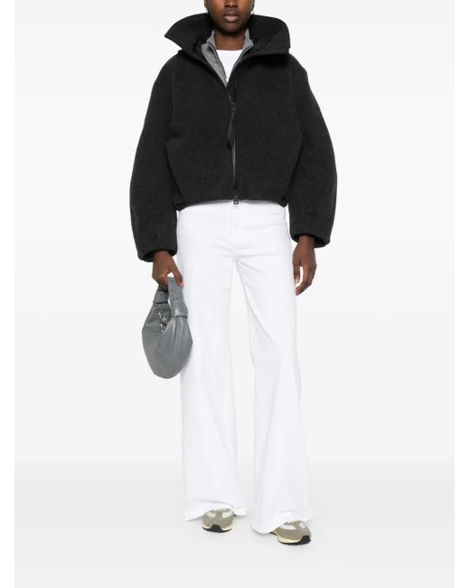 Canada Goose Black Chilliwack Zip-Up Hooded Jacket