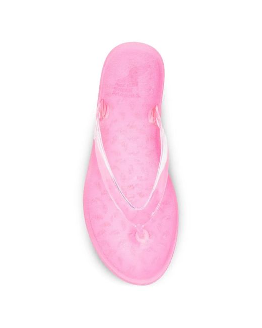 Ancient Greek Sandals Pink Tongs Jelly À Bout Ouvert