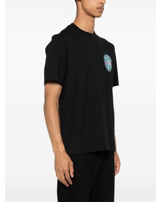 Amiri T-Shirt mit Logo-Print in Black für Herren