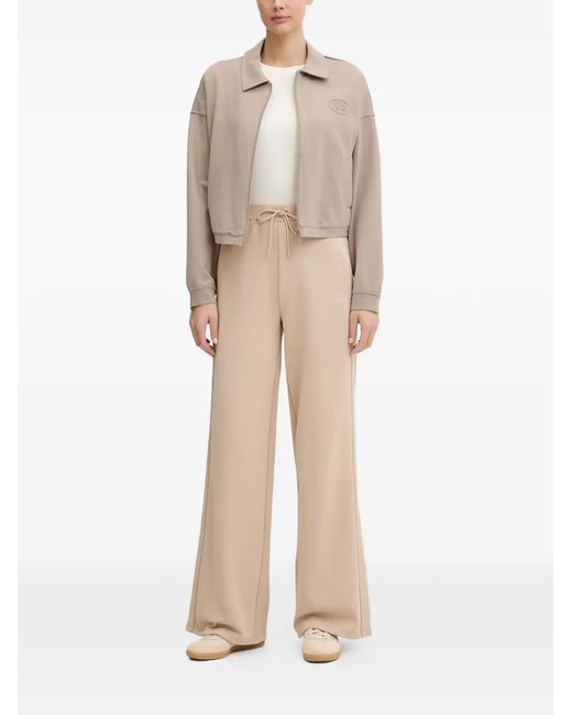 Guess Natural Zip-Up Cropped Jacket