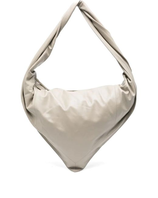 Lemaire Scarf ショルダーバッグ L White