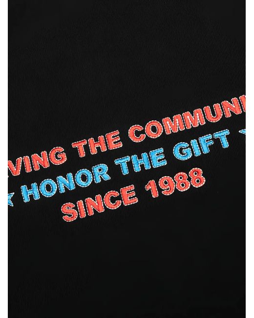 Sudadera con capucha y logo bordado Honor The Gift de hombre de color Black