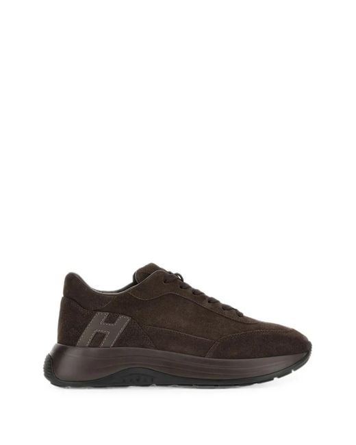 Hogan Brown Hi-Light Sneakers for men