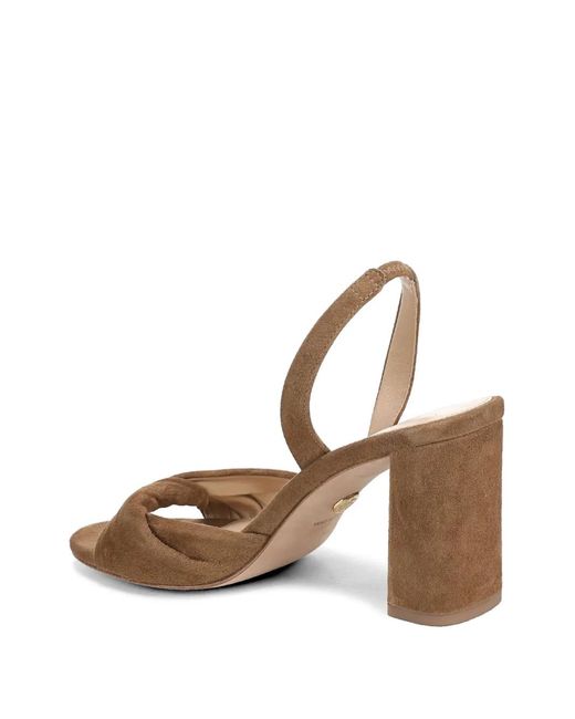 Veronica Beard Metallic Tullia Twisted Tullia Sandals