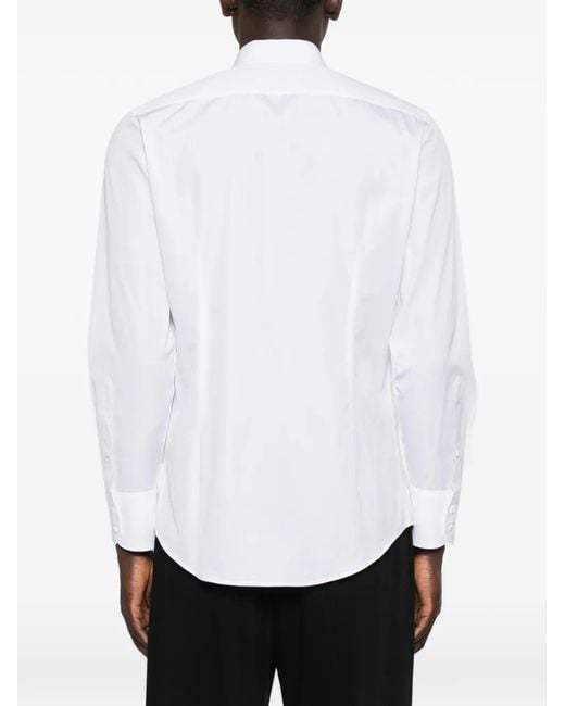 DSquared² Getailleerd Overhemd Met Speld in het White voor heren