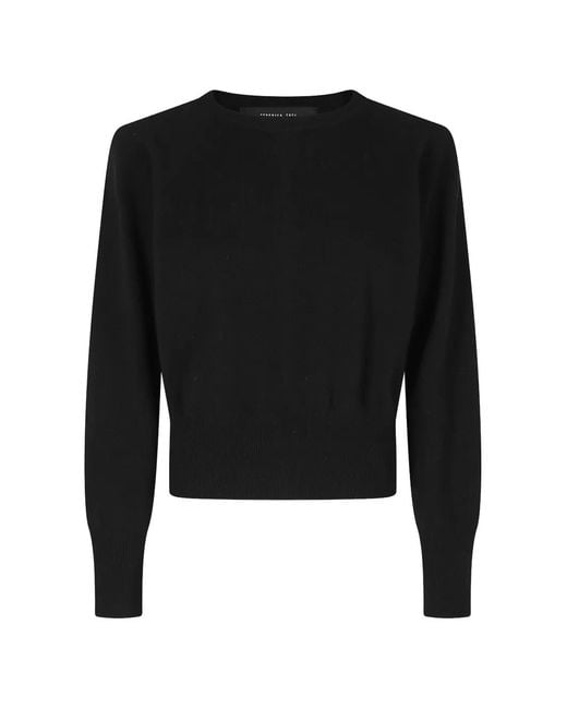 FEDERICA TOSI Black Cut-Out Detail Sweater