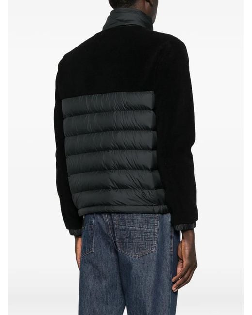 Moncler Black Mistral Teddy Fleece Jacket for men