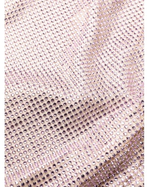 Prada Gebreide Mini-Jurk in het Pink