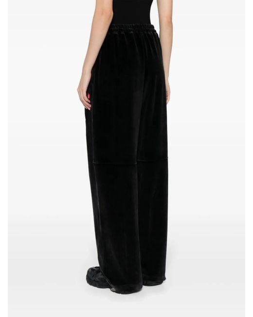Alexander Wang Black Jogginghose Mit Logo-Print