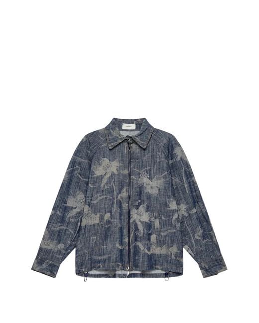 Maliparmi Blue Veste À Fleurs