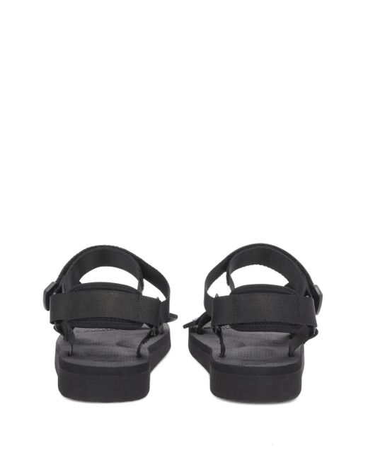 Palm Angels Black X Suicoke Depa Sandals for men