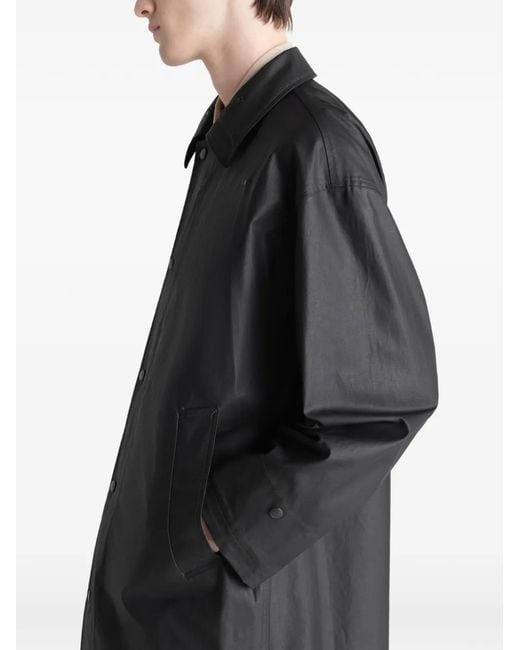 Lemaire Gray Raincoat