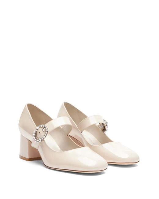 Stuart Weitzman White 60Mm Sloane Pumps
