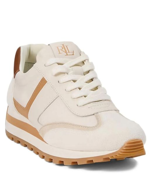 Ralph Lauren White Dani Sneakers