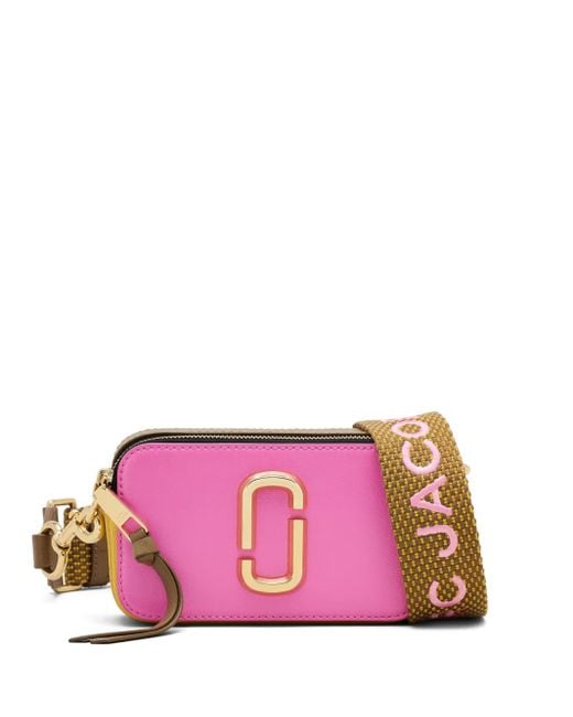 Marc Jacobs Pink The Snapshot Crossbody Bag