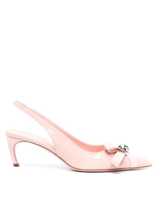 Ferragamo Pink Brilda Shoes
