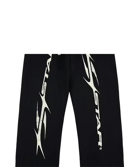 HELLSTAR Blue Pantalon De Jogging Flame for men