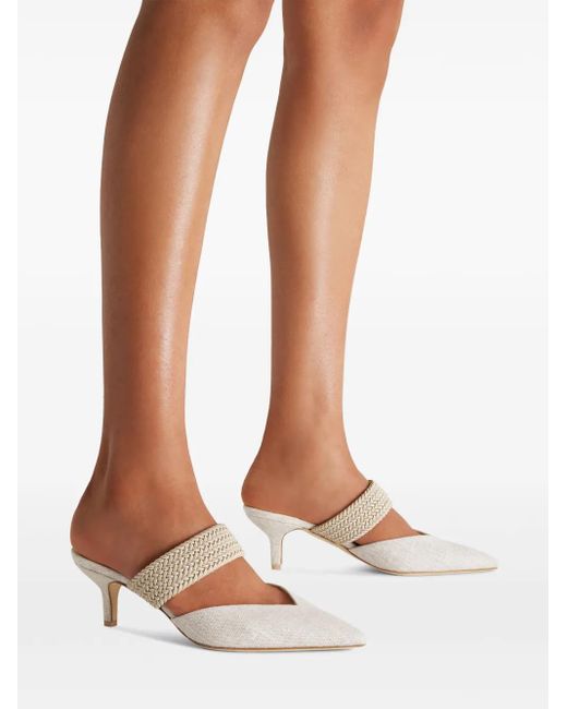 Malone Souliers Maisie 45mm ミュール White