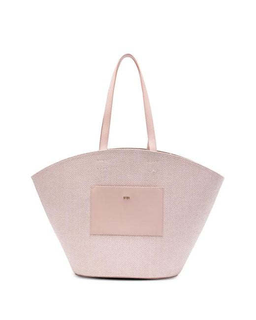 N°21 Pink Panier Logo-Detail Shoulder Bag