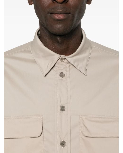 Aspesi Natural Flap-Pocket Jacket for men