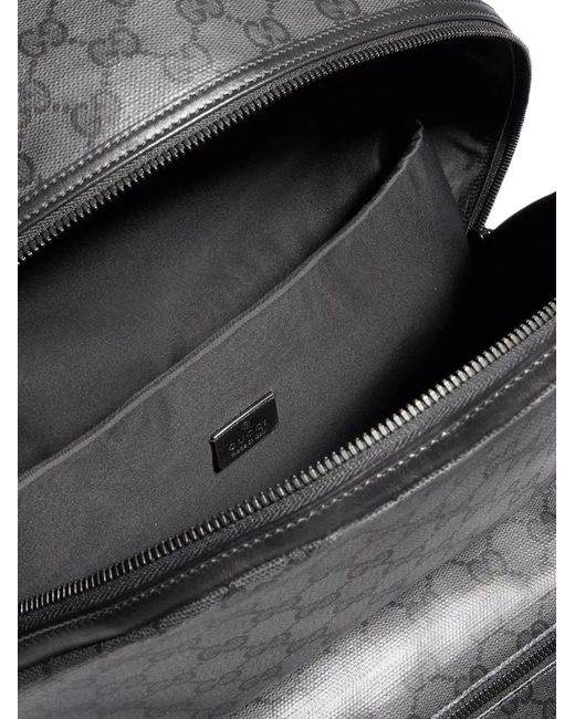 Gucci Black Gg Supreme Backpack for men