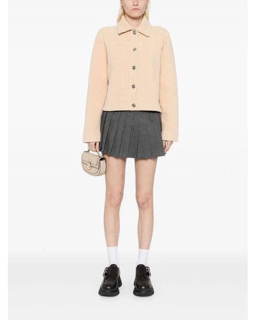 Barrie Natural Suede-Effect Jacket