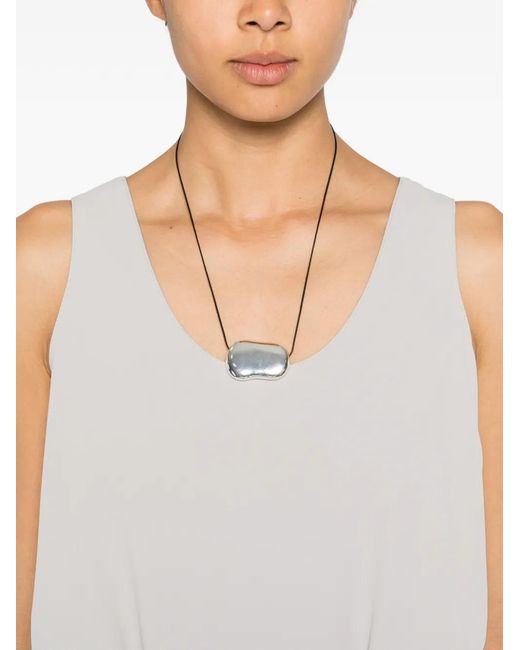 ELEH White Scoop-Neck Sleeveless Top