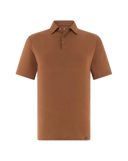 Boggi Brown Buttoned Polo Shirt for men