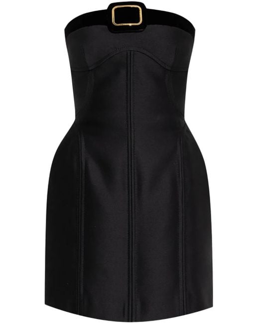 Tom Ford Black Schulterfreies Minikleid