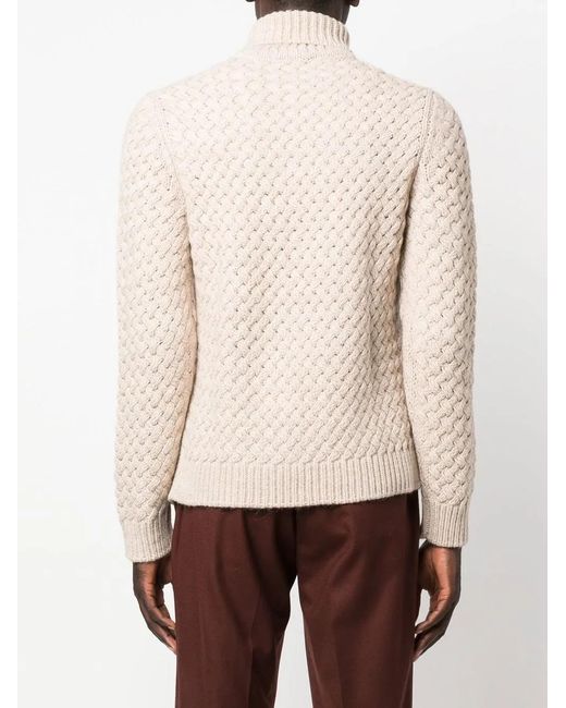 Pull À Col Roulé Lardini pour homme en coloris Natural