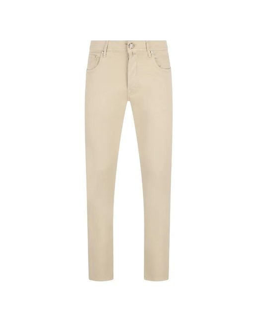 Jacob Cohen Natural Straight-Leg Jeans for men