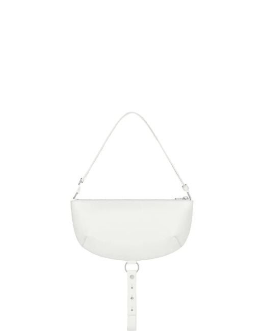 Borsa A Spalla Holy Eclipse di Courreges in White
