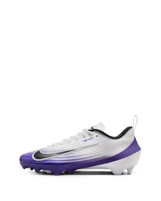 Nike White Vapor Speed 3 Football Cleats for men