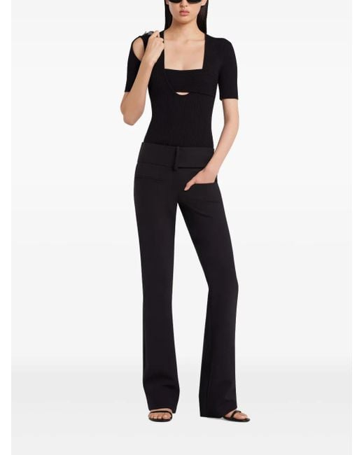 Courreges Black Infinity Jumper