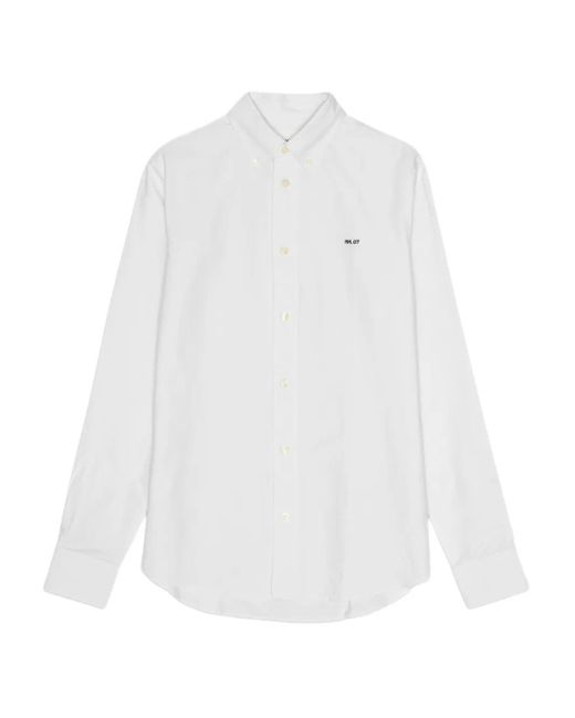 NN07 White Colby Shirt for men