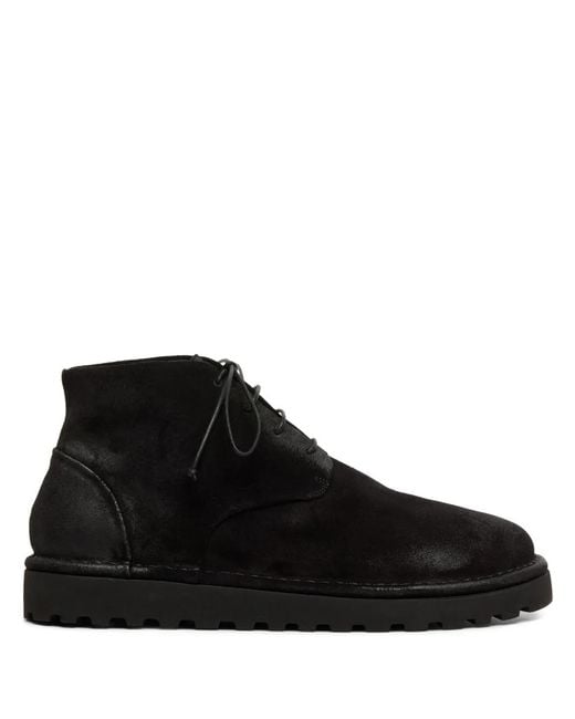 Marsèll Black Sancrispa Alta Ankle Boots for men