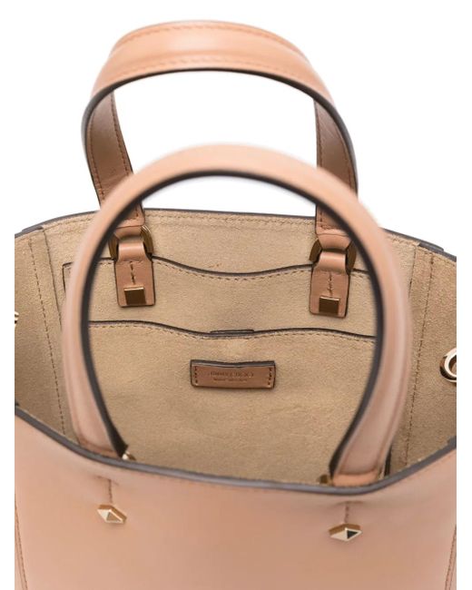 Jimmy Choo Natural Medium Lenny North-South Tote Bag