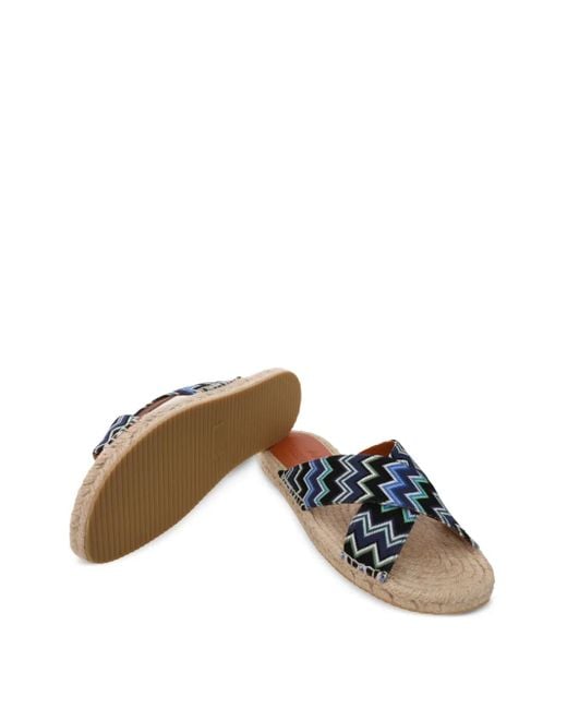 Missoni Blue Naxos Slides for men