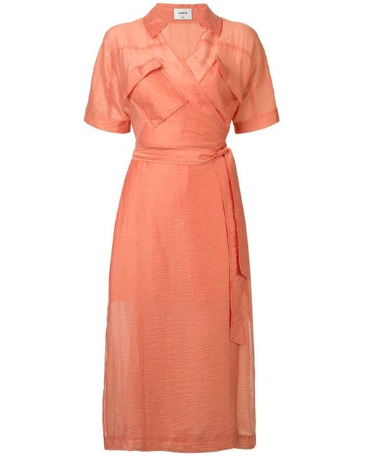 suboo willow wrap dress